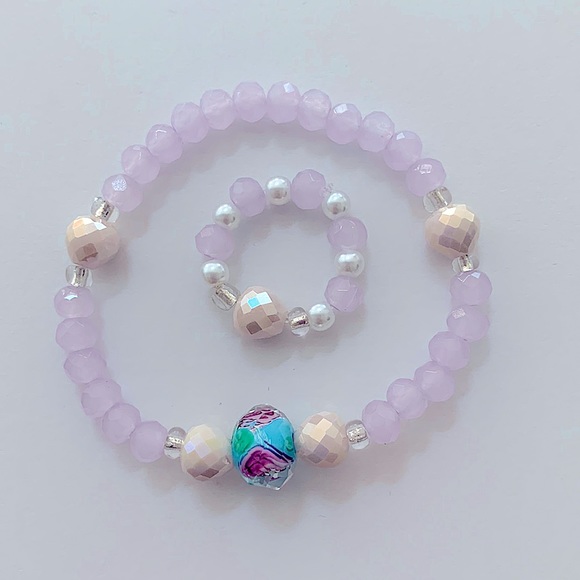 Handmade Set of Bracelet and Ring - Picture 1 of 5